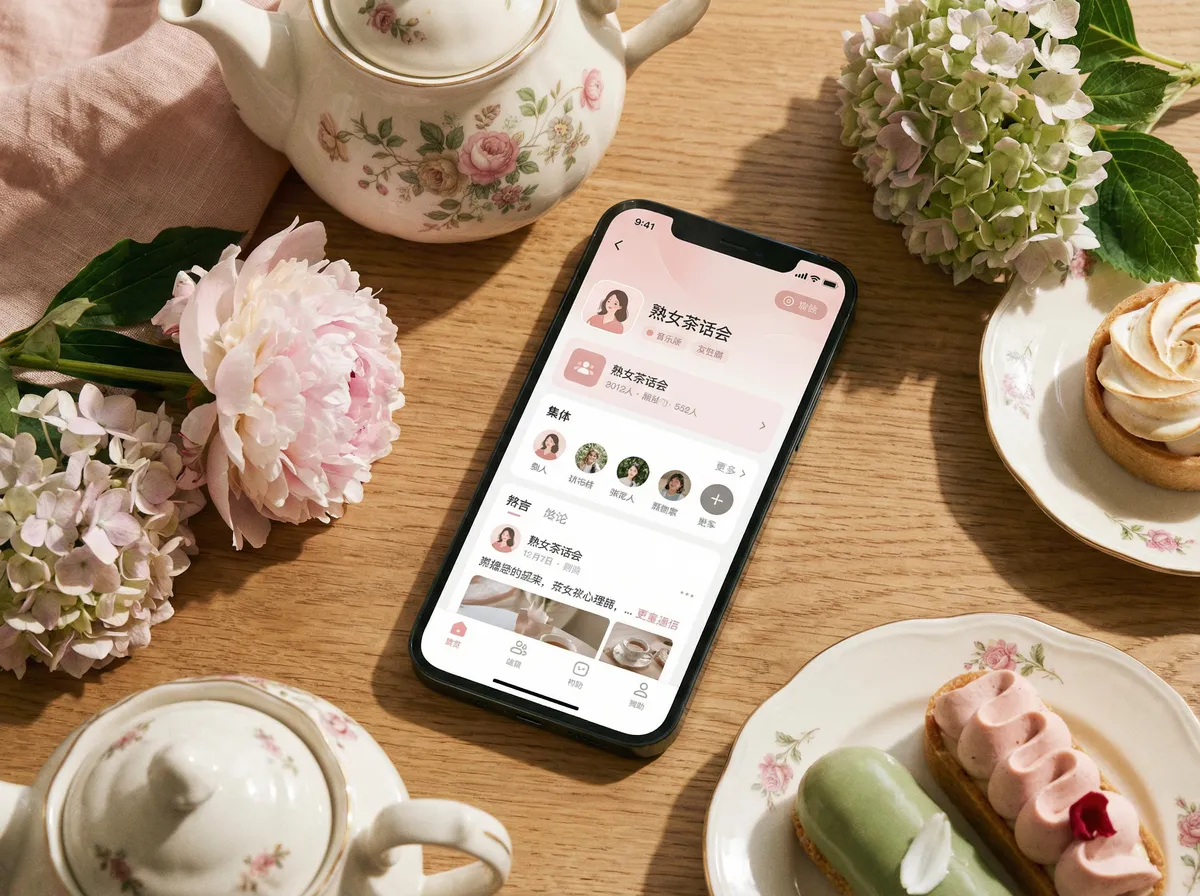 蘑菇蘑菇老版红色logo百度 手机应用界面展示
